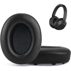 Replacement Ear Pads for Sony WH-XB910 XB910N Extra Bass Noise Cancelling Headphones, Headphones Ear Cushions, Headset Earpads, Ear Cups Cover-Black