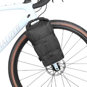 Rhinowalk Bike Fork Bag Waterproof Bicycle Pannier Bag 6.5L for Mountain Bike E-Scooter Long Distance Riding Package Cycling Accessories (Black) in Kuwait