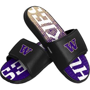 FOCO NCAA Mens Gradient Wordmark Gel Slide - XL