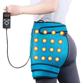 UTK Hip Heating Pad for Sciatica Pain Relief, Far Infrared Heating Pads with 16 Natural Jades & Smart Controller, Lower Back/Thigh/Buttock/Abdomen Electric Heat Pad for Women