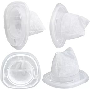 HNVCF10 Vacuum Filter Replacements for Black and Decker Dustbuster Hand Vacuum HNVC115, HNVC215, HNVC220 Series (HNVCF10) Washable, 4 Pack