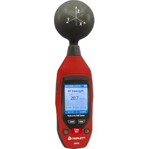 Triplett EMF85 Triple Axis EMF, RF, Wi-Fi Meter for High Frequency Radiation, 50MHZ - 8GHz