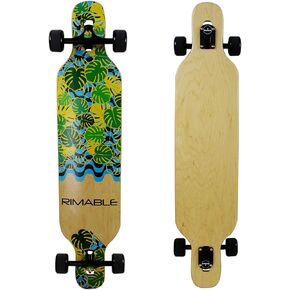 Canadian Maple Freeride Concave Deck Longboard (Drop-Through,42Inch)