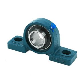 CHR Pillow Block Bearings | UCP206-20 | 2 Pack | Mounted Pillow Block Bearings - Chrome Steel Bearings with 1 1/4" Bore | ISO 9001-2015 Certified