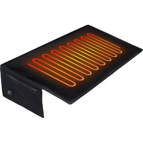 Heated Stadium Seats for Bleachers, 19in Extra Wide Portable Heated Seat Cushion for Camping Chair, Heating Seat Pad Cordless, Seat Warm for Office Chair (Power Bank Not Include)