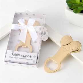Funny Shape Heavy Duty Stainless Steel Flat Bottle Opener, Beer Bottle Opener, Solid and Durable Beer Openers for Kitchen, Bar or Restaurant(Gift Box)