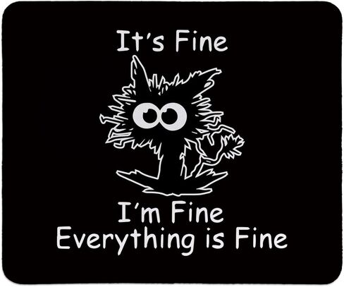 لوحة ماوس هدايا علم النفس، هدايا طبيب نفساني للمدرسة، هدية معالج النطق، هدايا مستشار، وسادات ماوس للمكتب، لوحة ماوس مربعة 9.5 × 7.9 بوصة، استمر في التحدث أنا تشخيصك in Kuwait