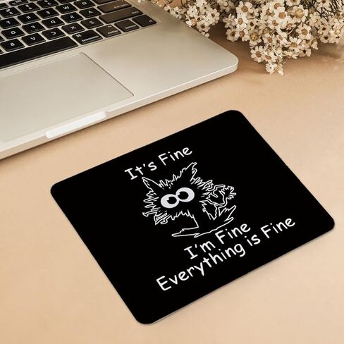 لوحة ماوس هدايا علم النفس، هدايا طبيب نفساني للمدرسة، هدية معالج النطق، هدايا مستشار، وسادات ماوس للمكتب، لوحة ماوس مربعة 9.5 × 7.9 بوصة، استمر في التحدث أنا تشخيصك in Kuwait