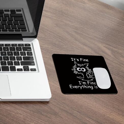 لوحة ماوس هدايا علم النفس، هدايا طبيب نفساني للمدرسة، هدية معالج النطق، هدايا مستشار، وسادات ماوس للمكتب، لوحة ماوس مربعة 9.5 × 7.9 بوصة، استمر في التحدث أنا تشخيصك in Kuwait