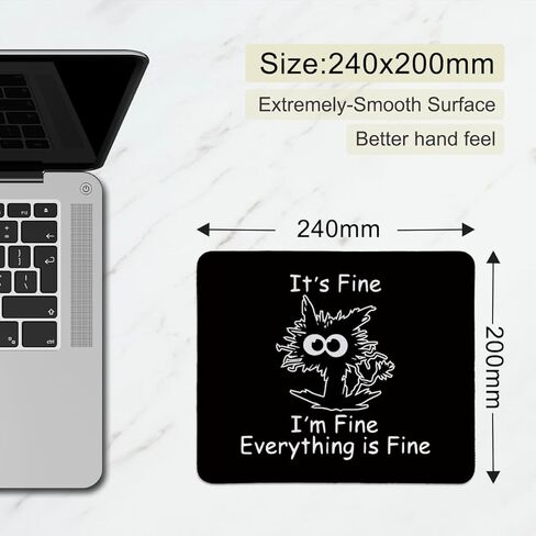 لوحة ماوس هدايا علم النفس، هدايا طبيب نفساني للمدرسة، هدية معالج النطق، هدايا مستشار، وسادات ماوس للمكتب، لوحة ماوس مربعة 9.5 × 7.9 بوصة، استمر في التحدث أنا تشخيصك in Kuwait