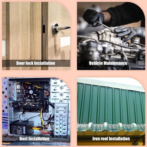 Tanstic 130Pcs 3 Sizes Half Round Head Aluminum Core Rivet Drive Rivets Hammer Drive Rivets Knock Type Expansion Aluminum Rivet for Home Industry (M5x7,M5x9,M5x11mm) in Saudi Arabia