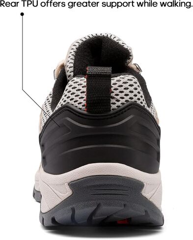 NORTIV 8 Women's Lightweight Hiking Shoes | Breathable Walking Sneakers Slip-Resistant For Outdoor Work Travel Daily Wear Wander in Saudi Arabia