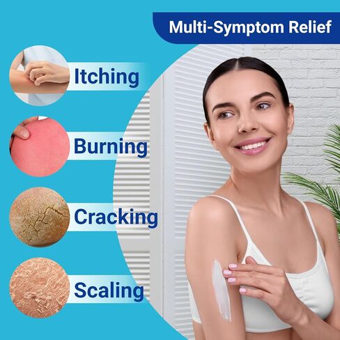 Antifungal Cream, All Natural Herbal Anti Fungal Skin Cream for Athlete's Foot, Jock Itch, Ringworm, Tinea Versicolor, Fungal Infection, 3.53 OZ in Kuwait