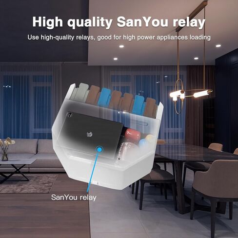 GLEDOPTO ZigBee 3.0 Wireless ON Off Relay Switch AC 100-240V DC 12-24V Power APP التحكم الصوتي في مفتاح الدفع يعمل مع Alexa Tuya Home Assistant (يتطلب المحور) in Kuwait