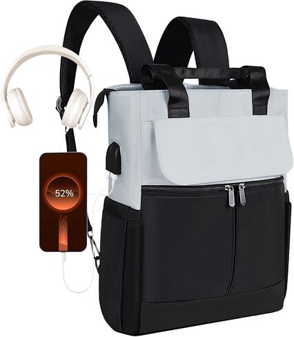 Travel Laptop Backpack 15.6 Inch Work Business Backpacks Purse with USB Port,Carry On Backpack for Men and Women,Water Resistant College Backpacks Airline Approved Business Personal Item Travel Bag in Saudi Arabia