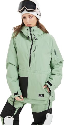 SNOWVERB Womens Mens Insulated Waterproof Snowboarding Mountain Jackets with Hood Skiing Coat Snowboard Winter Ski Jacket in Kuwait