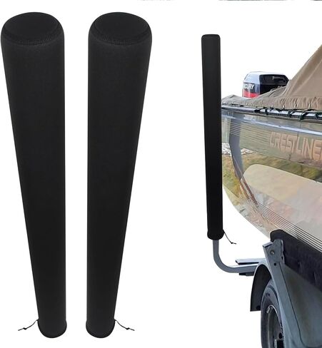 Boat Trailer Guide Pole Cover, 2 Pcs Neoprene Heavy Duty Marine Trailer Guide Protective Cover for Jet Ski Boat Sailboat Trailer in Saudi Arabia