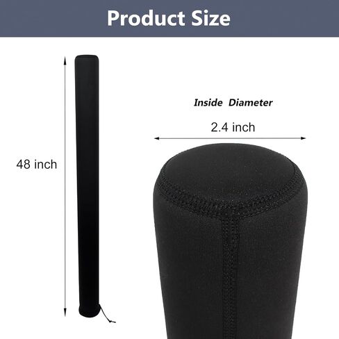 Boat Trailer Guide Pole Cover, 2 Pcs Neoprene Heavy Duty Marine Trailer Guide Protective Cover for Jet Ski Boat Sailboat Trailer in Saudi Arabia