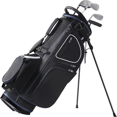 VEVOR Golf Cart Bag with 14 Way Organizer Divider Top, Premium Cart Bag with Stand, Durable Golf Bags with Handles & Dust Cover & Detachable Dual Strap for Men & Women in Saudi Arabia