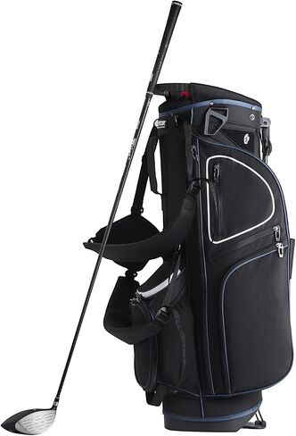 VEVOR Golf Cart Bag with 14 Way Organizer Divider Top, Premium Cart Bag with Stand, Durable Golf Bags with Handles & Dust Cover & Detachable Dual Strap for Men & Women in Saudi Arabia