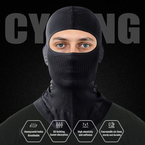 WTACTFUL Winter Thermal Balaclava Face Mask of Men - Ski Mask, Breathable Elastic Fit & Perfect for Outdoor Activities! in Saudi Arabia