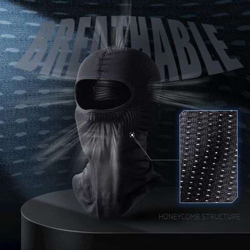 WTACTFUL Winter Thermal Balaclava Face Mask of Men - Ski Mask, Breathable Elastic Fit & Perfect for Outdoor Activities! in Kuwait