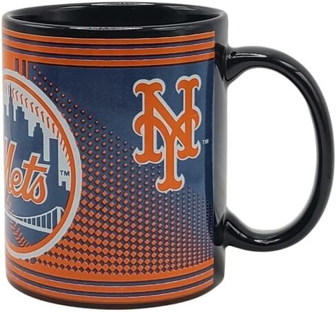 Boelter Brands Licensed MLB 11oz Sublimated Hero Mug (New York Mets), MLB-11oz-Hero-Sub in Saudi Arabia
