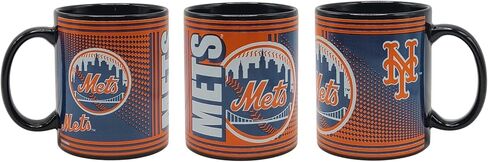 Boelter Brands Licensed MLB 11oz Sublimated Hero Mug (New York Mets), MLB-11oz-Hero-Sub in Saudi Arabia