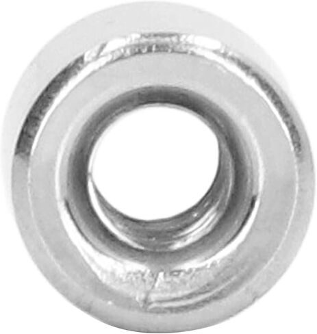 50Pcs Round Coupling Nuts, M3*0.5-6-L5mm Threaded Rod Connector Nuts for Screw Rod Fixing in Saudi Arabia