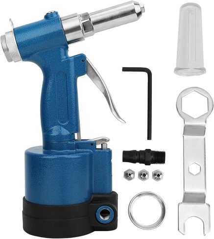 Pneumatic Air Riveter Gun Blind Rivet Gun Riveting Machine Tool for Aluminum Iron Stainless Steel Nails and Other Metal Plates in Saudi Arabia