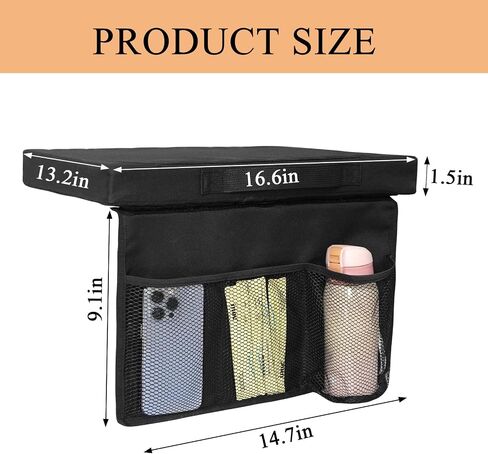 CTWWFS Stadium Seat Cushion, Portable and Thick Bleacher Cushion, Stadium Cushion with Handle and Cup Holder, Bleacher Seat Cushion for Any Outdoor Events in Saudi Arabia