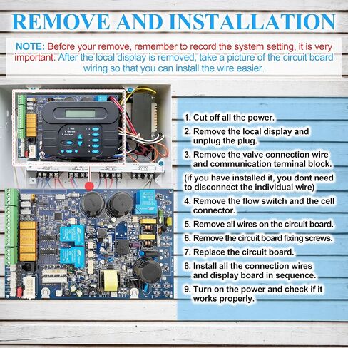 GLX-PCB-PRO Main PCB Printed Circuit Board Replacement for Hayward Goldline ProLogic Automation and Chlorination P-4","PS-4"" PS-8" and PS-16 Unit. in Saudi Arabia