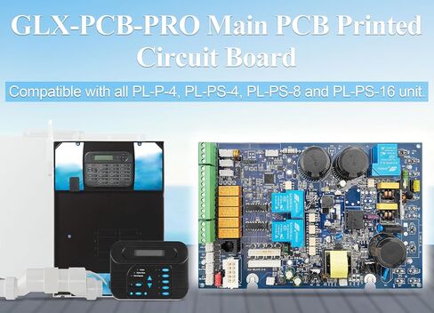 GLX-PCB-PRO Main PCB Printed Circuit Board Replacement for Hayward Goldline ProLogic Automation and Chlorination P-4","PS-4"" PS-8" and PS-16 Unit. in Saudi Arabia
