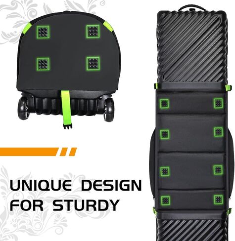 حقيبة سفر للجولف غطاء سفر Kube Golf لشركات الطيران، محمول للغاية وقابل للطي وسهل الحمل، حقيبة سفر صلبة للجولف مع عجلات مثالية للسفر والتخزين، قل وداعًا للحقائب الكبيرة! in Saudi Arabia