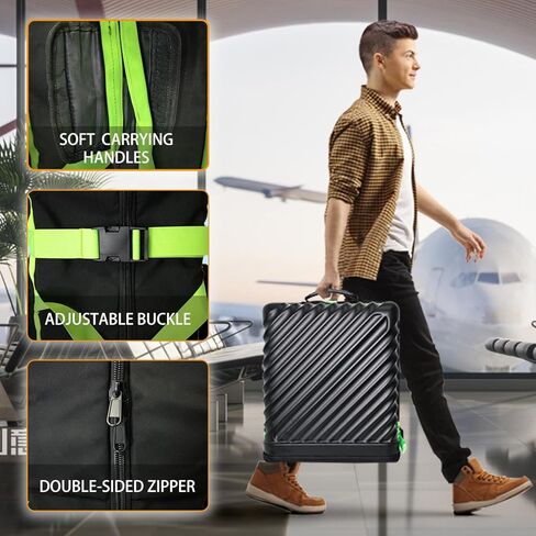 حقيبة سفر للجولف غطاء سفر Kube Golf لشركات الطيران، محمول للغاية وقابل للطي وسهل الحمل، حقيبة سفر صلبة للجولف مع عجلات مثالية للسفر والتخزين، قل وداعًا للحقائب الكبيرة! in Saudi Arabia