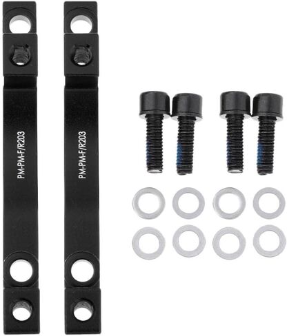 SM SunMix Universal 203 مم MTB دراجة الطريق دراجة قرص الفرامل جبل محول استبدال الملحقات، أسود in Kuwait