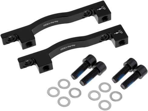 SM SunMix Universal 203 مم MTB دراجة الطريق دراجة قرص الفرامل جبل محول استبدال الملحقات، أسود in Kuwait