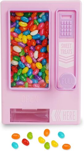 YOBRO Candy Dispenser, Cute Vending Machine for Desktop, Manual Candy Machine, Dispense Mini Candies, Birthday&Christmas Gift for Girls, Gift for Friends Girlfriends (Black) in Kuwait