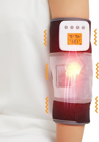 Cordless Elbow Heating Pad for Tennis Elbow Relief,Vibration Massage Heated Elbow Brace for Cubital Tunnel,Rechargeable Heating Pad for Elbow for Tendonitis,USB Elbow Massager for Pain Relief in Saudi Arabia