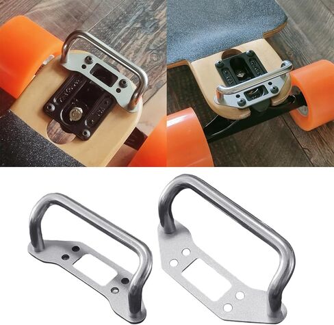 Skate Handle Electric Skateboard Handle Stainless Steel Longboards Carry Handle Portable Accessories for Skateboard Longboards in Saudi Arabia