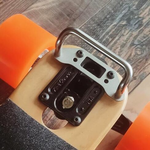 Skate Handle Electric Skateboard Handle Stainless Steel Longboards Carry Handle Portable Accessories for Skateboard Longboards in Saudi Arabia