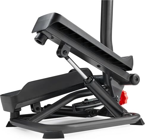 Sunny Health & Fitness Total Body 2-in-1 Stepper Machine, Total Body Workout, Adjustable Hydraulic, Resistance Bands, Non-Slip Pedals w Optional Free SunnyFit App Enhanced Bluetooth Connectivity in Saudi Arabia