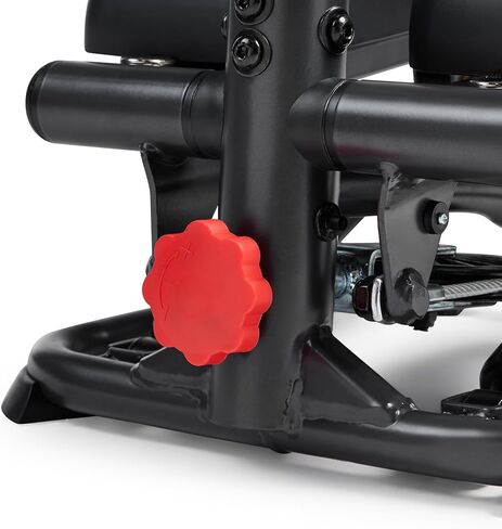 Sunny Health & Fitness Total Body 2-in-1 Stepper Machine, Total Body Workout, Adjustable Hydraulic, Resistance Bands, Non-Slip Pedals w Optional Free SunnyFit App Enhanced Bluetooth Connectivity in Saudi Arabia