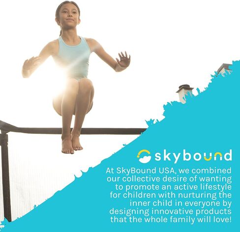 حصيرة الترامبولين البديلة من SkyBound، تناسب إطارات بطول 14 قدمًا مع أداة زنبركية وحلقات على شكل حرف V متينة، ترتد بأمان مع صفوف إضافية من الخياطة - حصيرة القفز للترامبولين المستدير بطول 14 قدمًا - تناسب زنبركات 72 و88 و96 in Kuwait