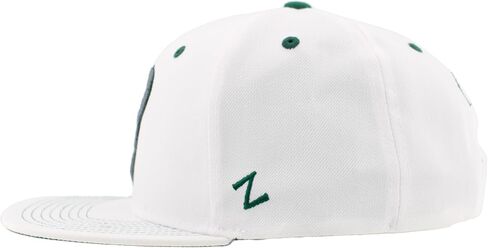 ZHATS NBA Officially Licensed Adjustable Snapback Hat Flat Bill Z11 Pop White in Saudi Arabia