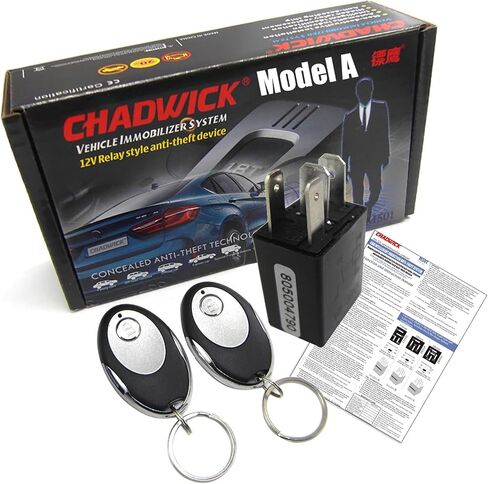 Relay-Shaped Automobile Hidden Lock, Relay Style Anti-Theft Device, 12V Vehicle Immobilizer System, Car Intelligent Oil Circuit Controllers, Replaceable Non-Destructive Installation, Model B in Kuwait