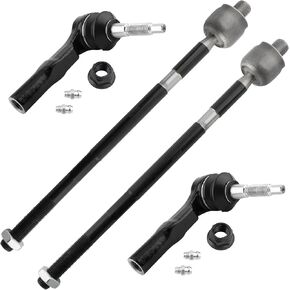 4 قطعة طقم التعليق الأمامي الخارجي الداخلي قضبان التعادل نهاية الروابط مجموعة صالح لشفروليه الاعتدال ولجي إم سي تيرين 2010 2011 2012 2013 2014 2015 2016 2017 2.4L استبدال # ES800640 EV800648 in Kuwait