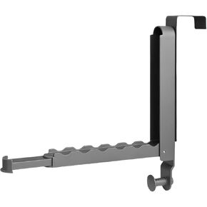 Over The Door Clothes Hanger, Over The Door Hangers Folding Laundry Rack Over Door Hangers Hooks Over Door Towel Racks for Bathroom((Black)