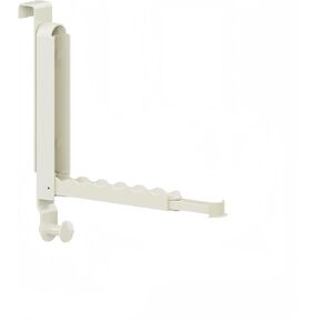 Over The Door Clothes Hanger, Over The Door Hangers Folding Laundry Rack Over Door Hangers Hooks Over Door Towel Racks for Bathroom((Black)
