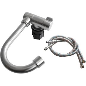 Rotation Faucet Hot and Cold Deck Kitchen Folding Caravan Bathroom Tap for Marine Boat Deck Camper